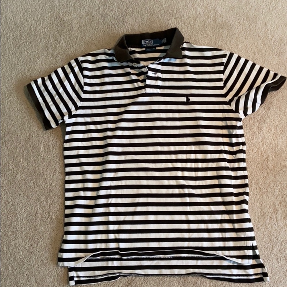 Polo Ralph Lauren striped polo.